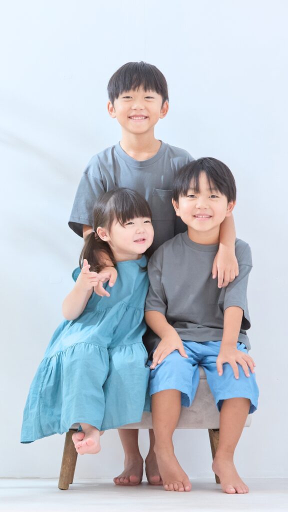 3人のごきょうだい